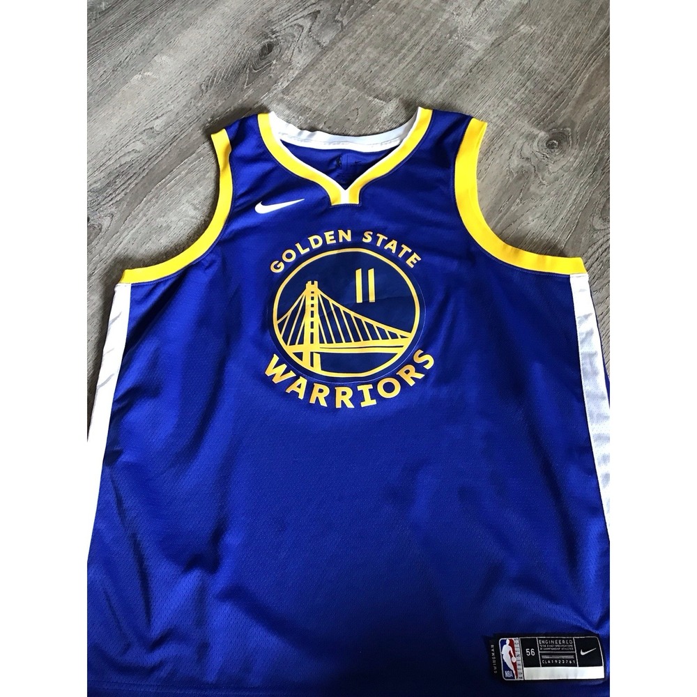 Nike Dri Fit Jersey Mens Size 56 2XL XXL Klay Thompson Golden State Warriors